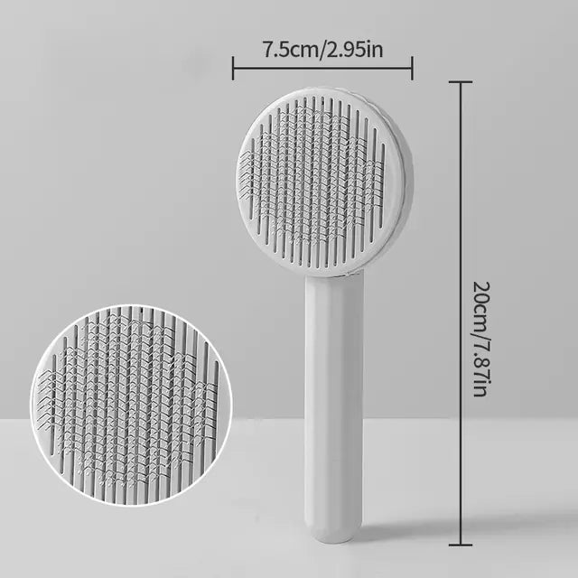 Sheddi Self-Cleaning Pet Grooming Brush