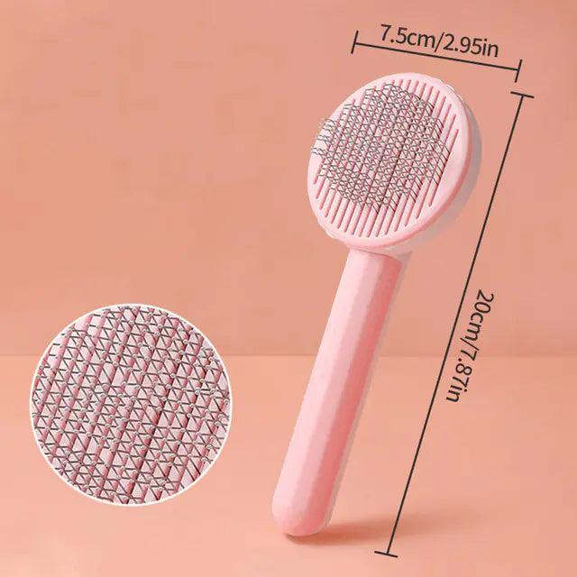 Sheddi Self-Cleaning Pet Grooming Brush