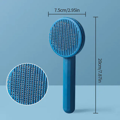 Sheddi Self-Cleaning Pet Grooming Brush
